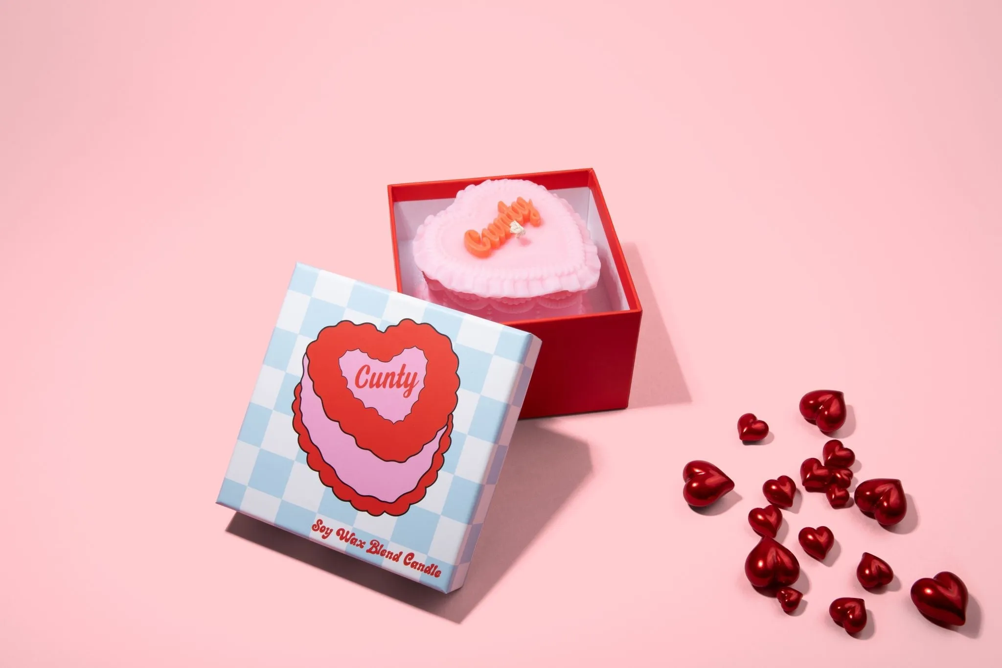 The Vintage Cake Heart Candle - Various Styles
