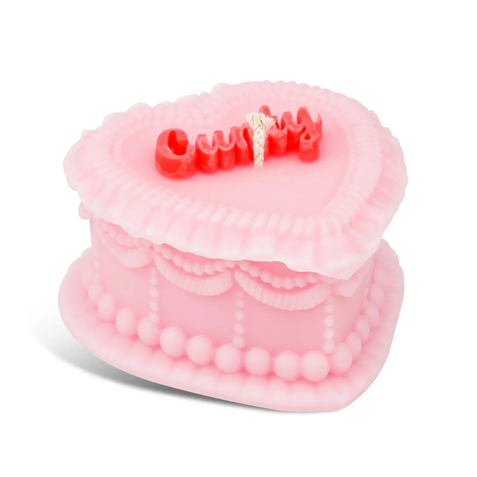 The Vintage Cake Heart Candle - Various Styles