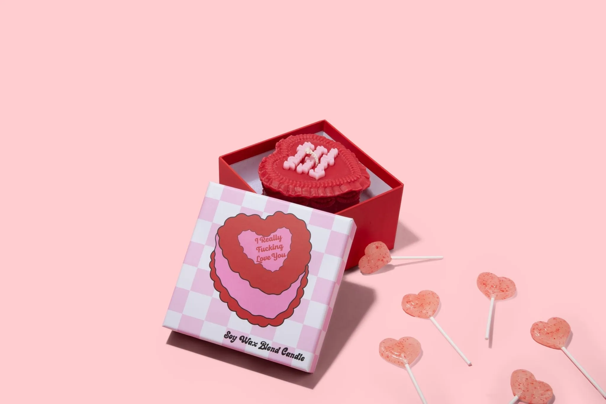 The Vintage Cake Heart Candle - Various Styles