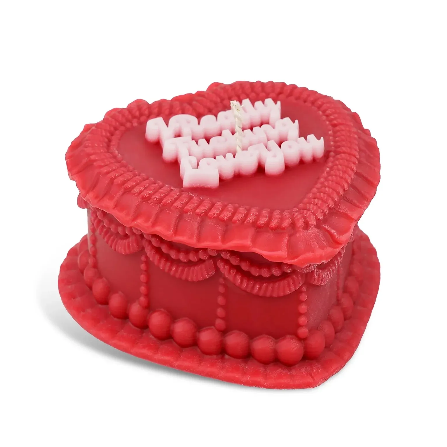 The Vintage Cake Heart Candle - Various Styles