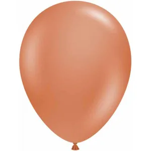 Tuftex 17" Burnt Orange Balloons  (50/Pk)