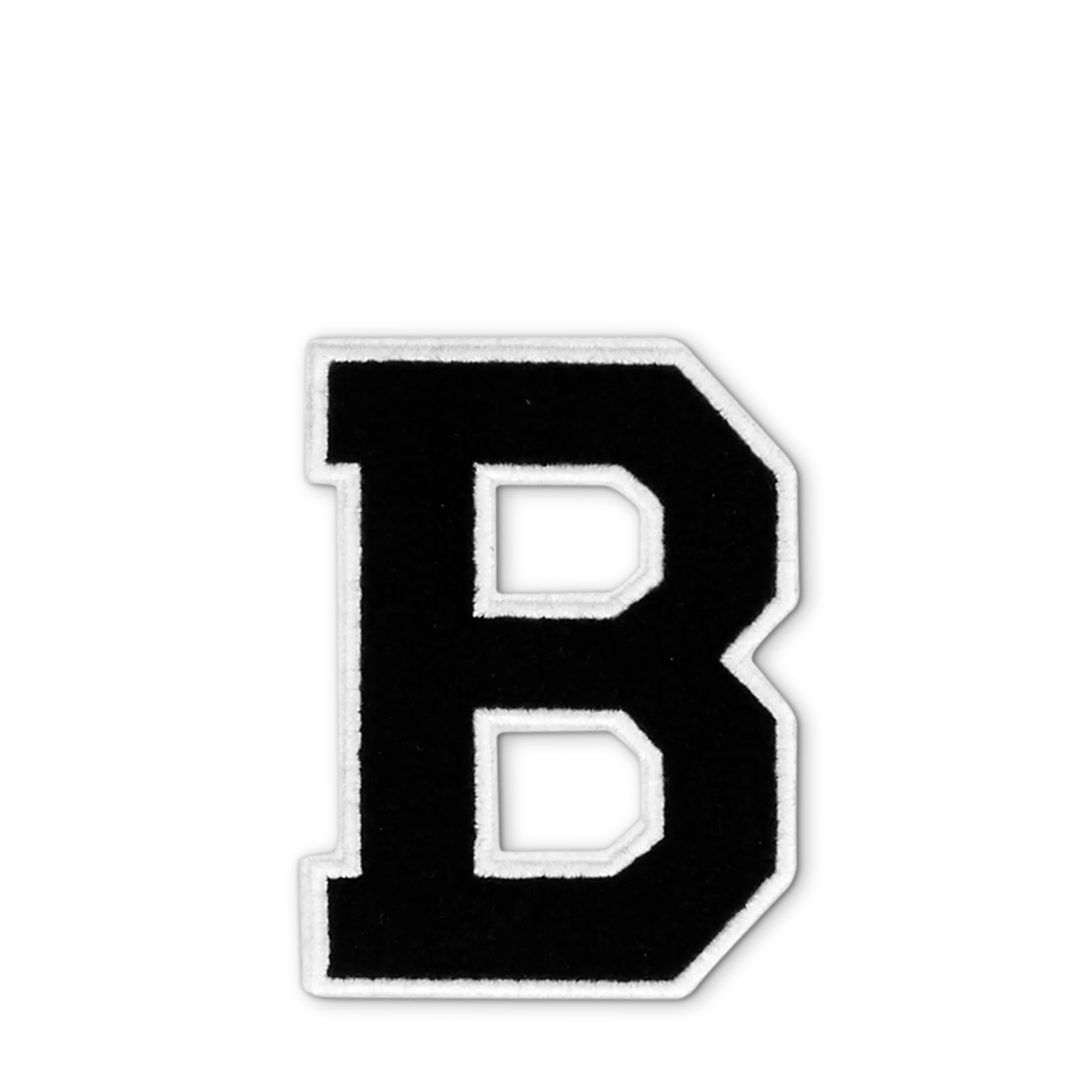 Varsity Letter B - Black